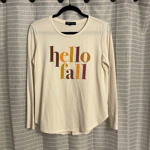 Fall Long Sleeve Top